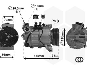 Compresor climatizare VAN WEZEL 5900K183 – FORD | AutoRival