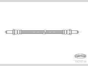 Furtun frana CORTECO 19018736 – FORD | AutoRival