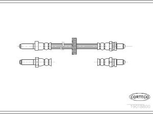 Furtun frana CORTECO 19018800 – FORD | AutoRival