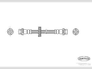 Furtun frana CORTECO 19025739 – FORD | AutoRival