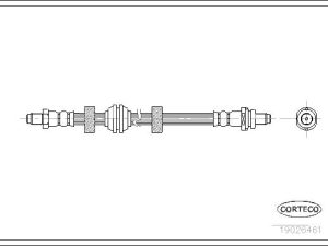 Furtun frana CORTECO 19026461 – FORD | AutoRival