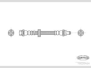Furtun frana CORTECO 19026484 – FORD | AutoRival