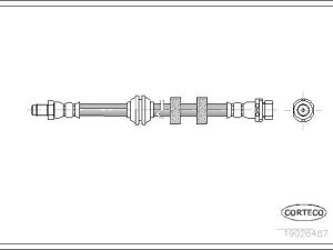 Furtun frana CORTECO 19026487 – FORD | AutoRival