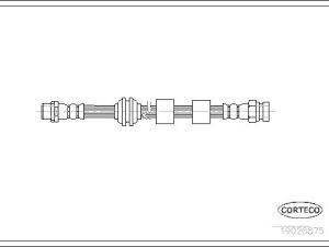 Furtun frana CORTECO 19026875 – FORD | AutoRival