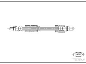 Furtun frana CORTECO 19026906 – FORD | AutoRival
