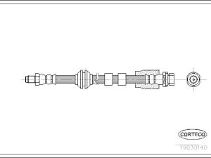 Furtun frana CORTECO 19030140 – FORD | AutoRival