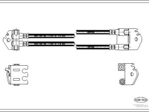 Furtun frana CORTECO 19030323 – FORD | AutoRival
