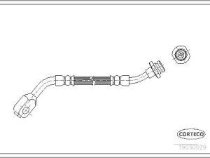 Furtun frana CORTECO 19030529 – FORD | AutoRival