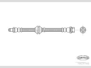 Furtun frana CORTECO 19031168 – FORD | AutoRival