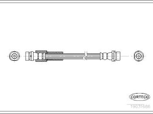Furtun frana CORTECO 19031686 – FORD | AutoRival