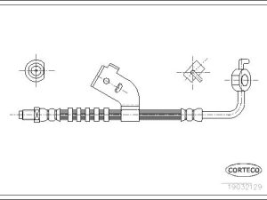 Furtun frana CORTECO 19032129 – FORD | AutoRival