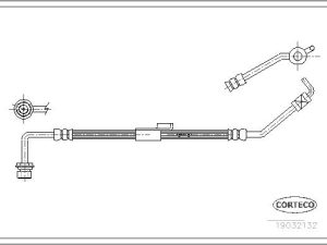 Furtun frana CORTECO 19032132 – FORD | AutoRival