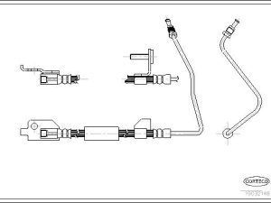 Furtun frana CORTECO 19032148 – FORD | AutoRival