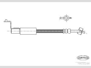 Furtun frana CORTECO 19032286 – FORD | AutoRival
