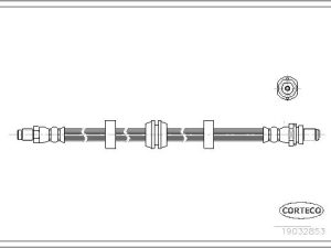 Furtun frana CORTECO 19032853 – FORD | AutoRival