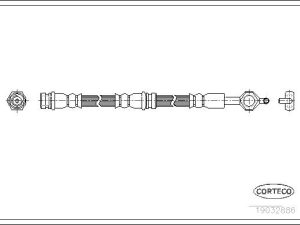 Furtun frana CORTECO 19032886 – FORD | AutoRival
