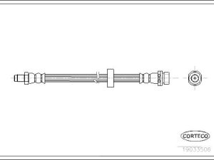 Furtun frana CORTECO 19033506 – FORD | AutoRival