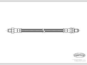 Furtun frana CORTECO 19035123 – FORD | AutoRival