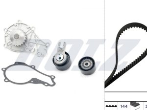 Set pompa apa + curea dintata DOLZ KD015 – FORD | AutoRival