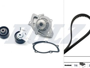 Set pompa apa + curea dintata DOLZ KD038 – FORD | AutoRival