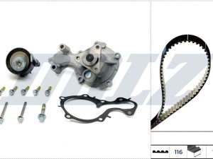 Set pompa apa + curea dintata DOLZ KD178IO – FORD | AutoRival
