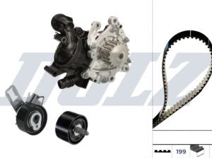 Set pompa apa + curea dintata DOLZ KD356 – FORD | AutoRival