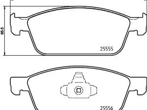 Set placute frana BREMBO P 24 199 – FORD | AutoRival