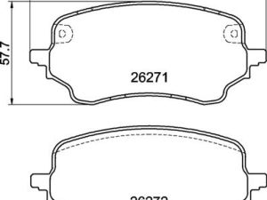 Set placute frana BREMBO P 24 236 – FORD | AutoRival