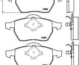 Set placute frana BREMBO P 85 060 – FORD | AutoRival