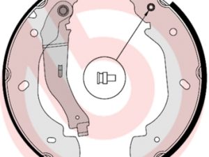 Set saboti frana BREMBO S 24 538 – FORD | AutoRival