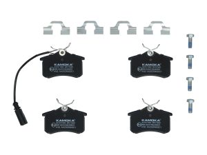 Set placute frana KAMOKA JQ1011083
