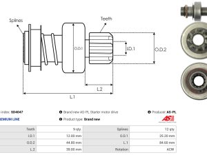 Senzor NOx injectie aditiv AS-PL NOX9466 – FORD | AutoRival