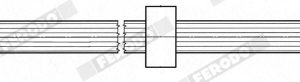 Furtun frana FERODO FHY3174 – FORD | AutoRival