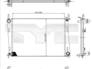 Radiator racire motor TYC 710-0031 – FORD | AutoRival
