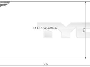 Radiator racire motor TYC 737-0014 – FORD | AutoRival