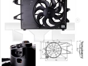 Ventilator radiator TYC 810-0006 – FORD | AutoRival