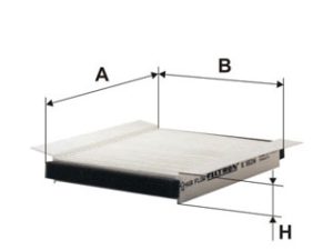 Filtru aer habitaclu FILTRON K 1026-3x – FORD | AutoRival
