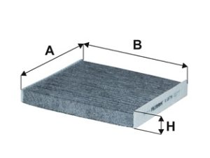 Filtru aer habitaclu FILTRON K 1377A – FORD | AutoRival