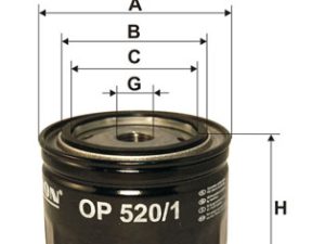 Filtru ulei FILTRON OP 520/1 – FORD | AutoRival