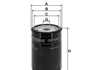 Filtru ulei FILTRON OP 532/1 – FORD | AutoRival