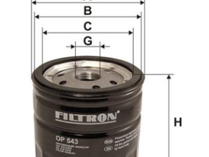 Filtru ulei FILTRON OP 543 – FORD | AutoRival