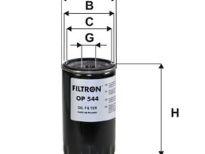 Filtru ulei FILTRON OP 544 – FORD | AutoRival