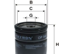 Filtru ulei FILTRON OP 546 – FORD | AutoRival