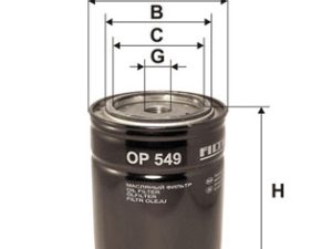 Filtru ulei FILTRON OP 549 – FORD | AutoRival