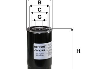 Filtru ulei FILTRON OP 626/4 – FORD | AutoRival