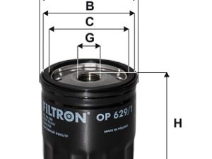 Filtru ulei FILTRON OP 629/1 – FORD | AutoRival