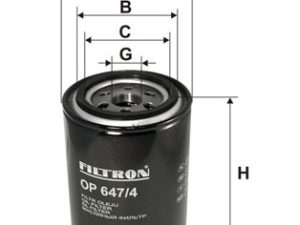 Filtru ulei FILTRON OP 647/4 – FORD | AutoRival