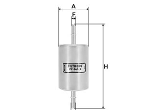 Filtru combustibil FILTRON PP 865/6 – FORD | AutoRival