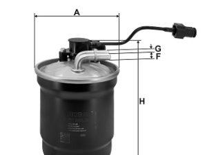 Filtru combustibil FILTRON PP 865/8 – FORD | AutoRival