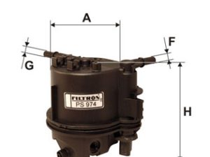 Filtru combustibil FILTRON PS 974 – FORD | AutoRival